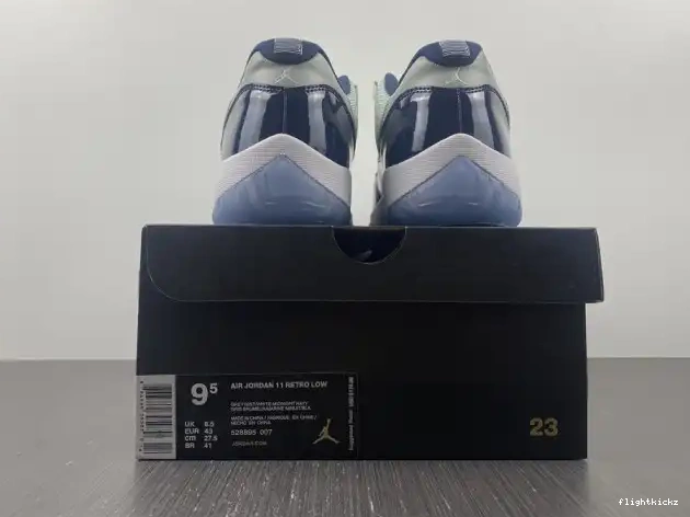 Retro 11 Jordan Air Low 528895-007 Georgetown 0526
